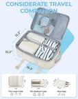 Falco 40L Expandable Airline Approved Carry On Travel Backpack - BAGSMART