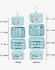 SpaceSaver Puffy Multi-Functional Toiletry Bag - BAGSMART