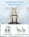 Falco 40L Expandable Airline Approved Carry On Travel Backpack - BAGSMART