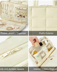 SpaceSaver Puffy Multi-Functional Toiletry Bag - BAGSMART