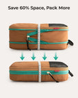 Blast 6PCS Compression Travel Packing Cubes - BAGSMART