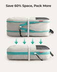 Blast 6PCS Compression Travel Packing Cubes - BAGSMART