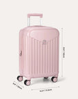 Odyssey 20 Inch Airline Approved Hardside Spinner Suitcase - BAGSMART