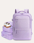 Falco 40L Expandable Airline Approved Carry On Travel Backpack - BAGSMART