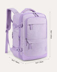 Falco 40L Expandable Airline Approved Carry On Travel Backpack - BAGSMART