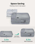6PCS Compression Travel Packing Cubes for Suitcases - BAGSMART