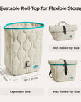 Paz Roll Top Lunch Bag BAGSMART