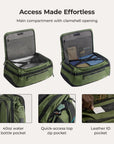 Vega 43L Carry On Travel Duffle Backpack - BAGSMART