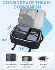 Falco 40L Expandable Airline Approved Carry On Travel Backpack - BAGSMART