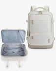 Falco 40L Expandable Airline Approved Carry On Travel Backpack - BAGSMART