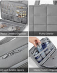 SpaceSaver Puffy Multi-Functional Toiletry Bag - BAGSMART