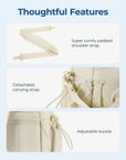 Puffy Water-Resistant Gym & Travel Duffle Bag - BAGSMART