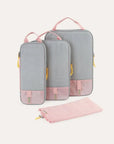 Bagsmart Compression Packing Cubes Part of Faro Travel Set - BAGSMART