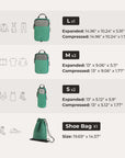 Blast 6PCS Compression Travel Packing Cubes - BAGSMART