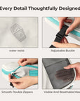 Blast 6PCS Compression Travel Packing Cubes - BAGSMART