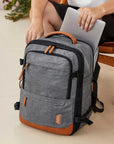 Falco 40L Expandable Airline Approved Carry On Travel Backpack - BAGSMART