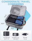 Falco 40L Expandable Airline Approved Carry On Travel Backpack - BAGSMART